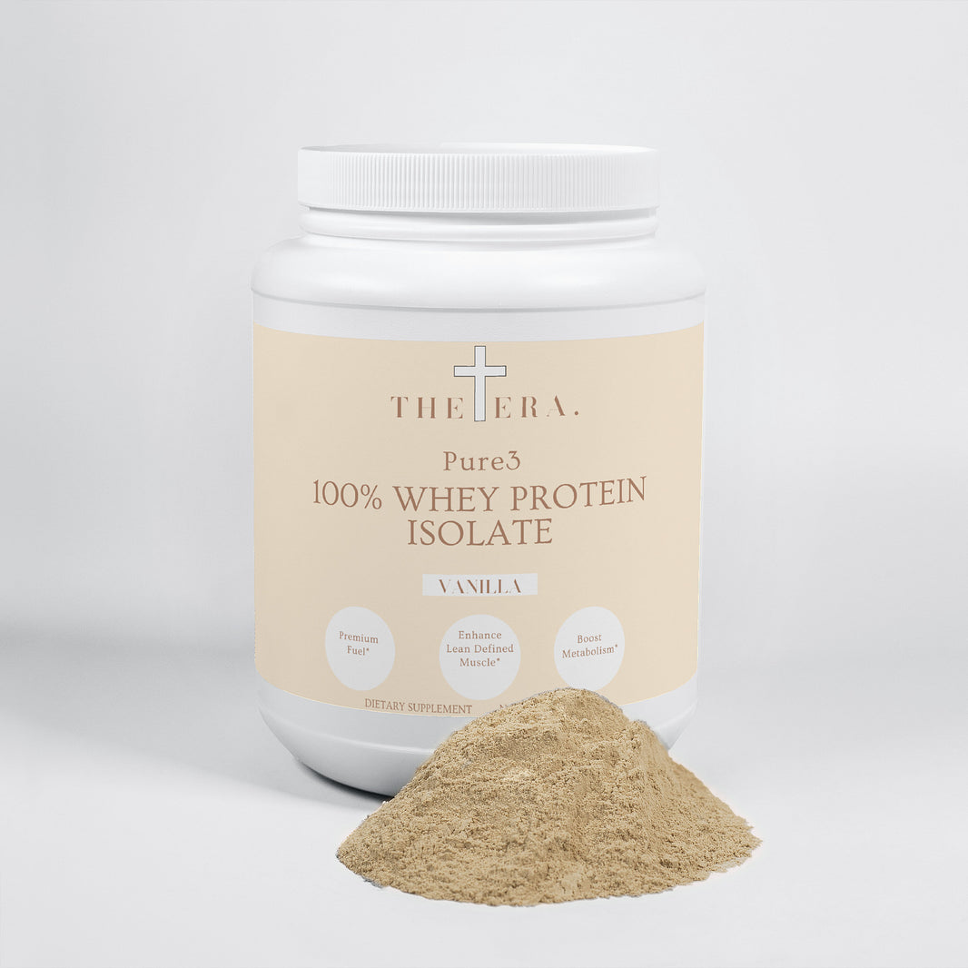 Pure3 100% Whey Protein Isolate (Vanilla)