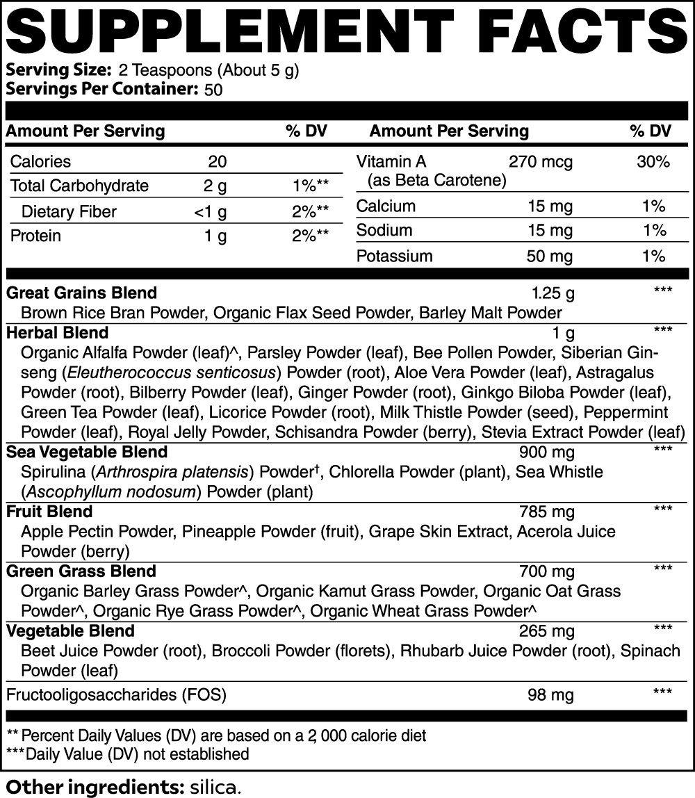 Vital Greens + Ultra Cleanse