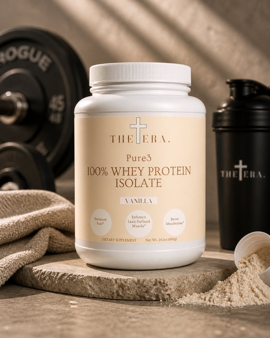 Pure3 100% Whey Protein Isolate (Vanilla)